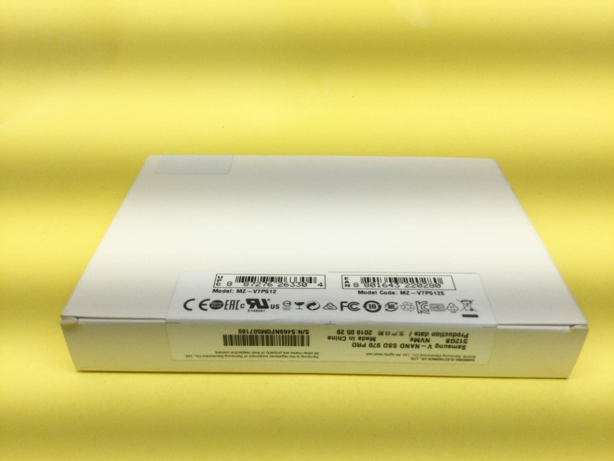 PCパーツ SAMSUNG - SAMSUNG SSD 970 PRO 512GB MZ-V7P512B/IT Amazon.com: Samsung 970 PRO NVMe Series 512GB M.2 PCI