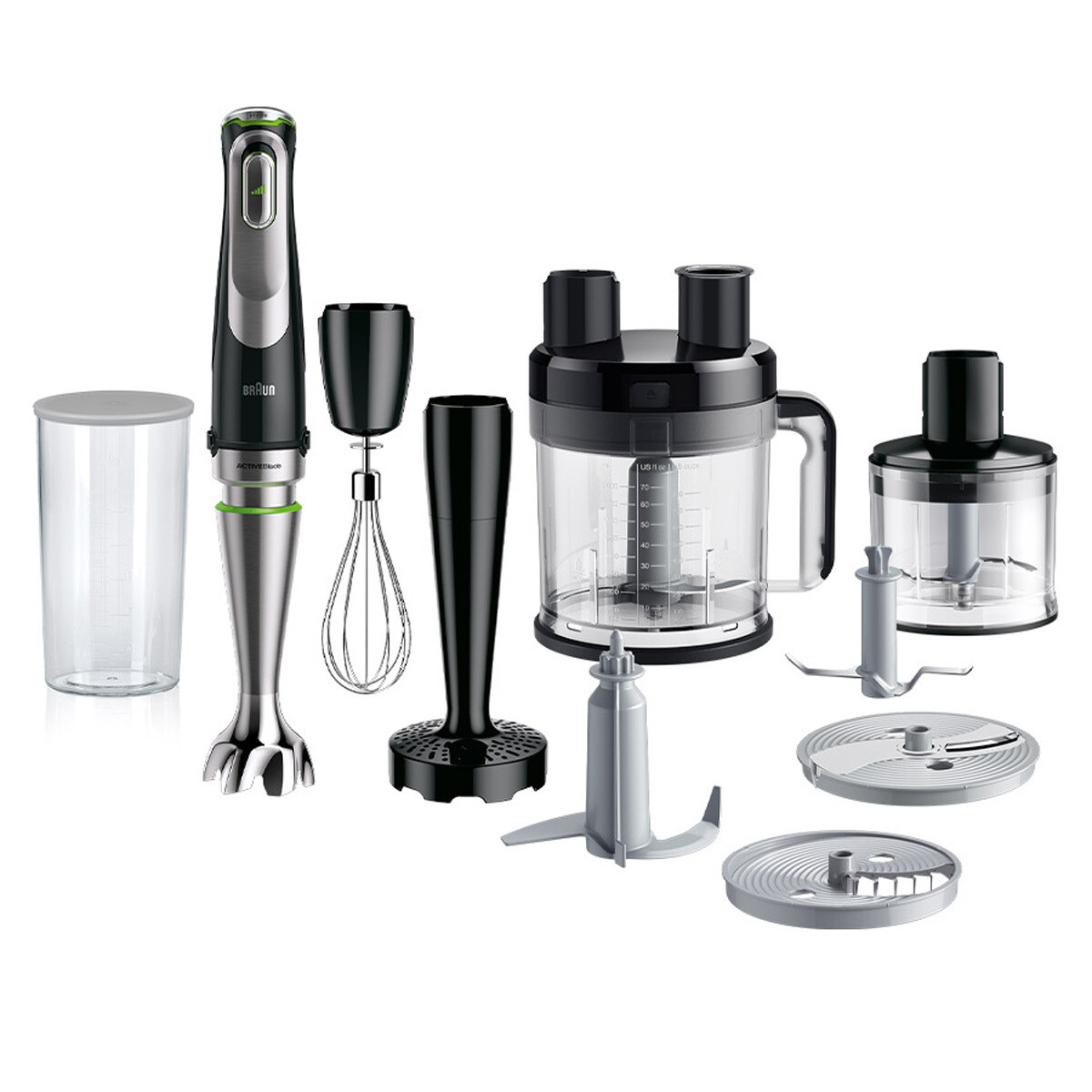 Braun Multi Quick9 Hand Blender MQ9187XLI 1200W with 13