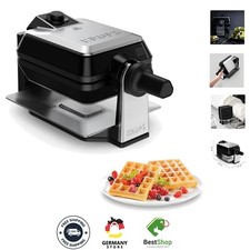 Doppeltes Waffelvergnügen mit Krups: Waffeleisen, 7 Stufen für Ideale Bräunung