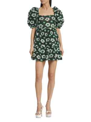 elliatt green floral dress Laurel Sleeveless Maxi Dress in Green Floral