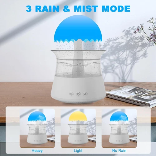 Rain Cloud Humidifier Water Drip Diffuser Aromatherapy Humidifier w/ 7 Colors US - Bild 21 von 44