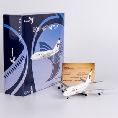 1:400 NG Iran Air Boeing 747SP Last Flight EP-IAA Diecast Aircraft
