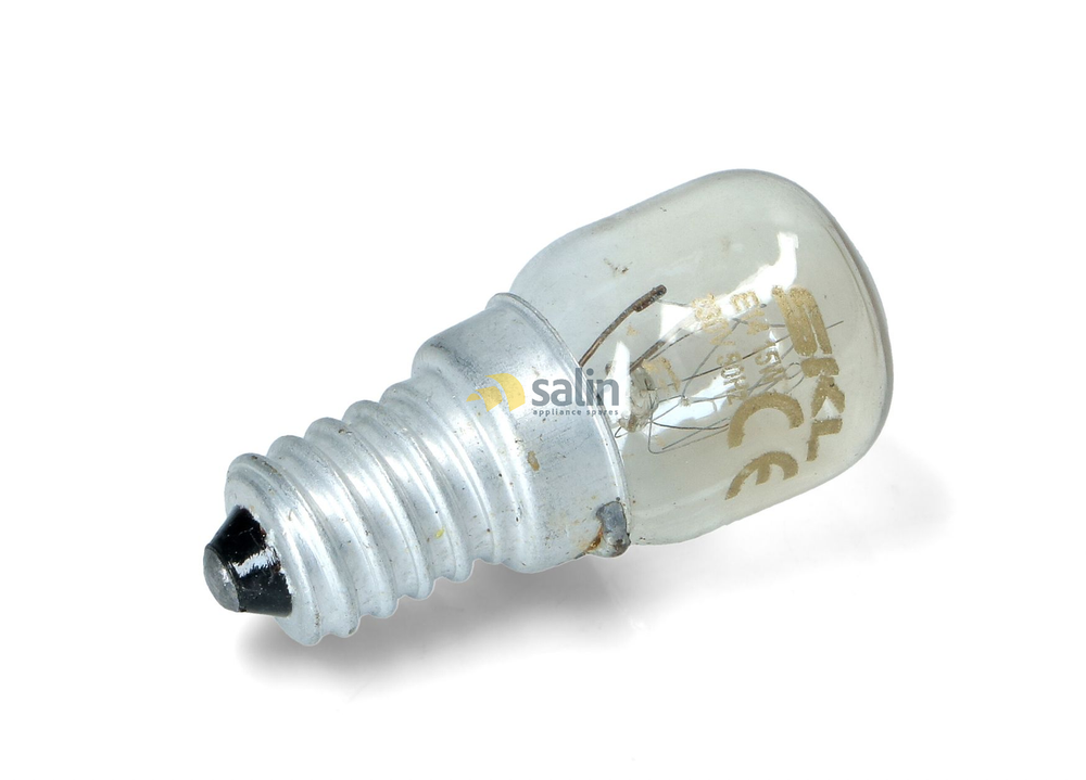 GENUINE UNIVERSAL EUROPEAN OVEN LIGHT BULB – E14 15W GLOBE E14/15W