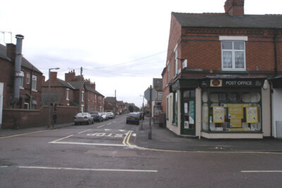 Foto 6x4 College Straße Postamt Long Eaton Dies entkam dem letzten c2007