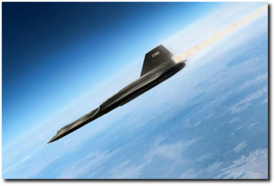 Black Magic by Peter Chilelli - Lockheed SR-71 Blackbird - Aviation Art