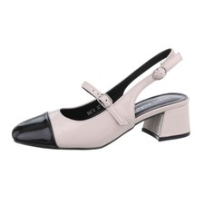 Lace-up  strappy pumps women's shoes 2683 Ital design in beige
