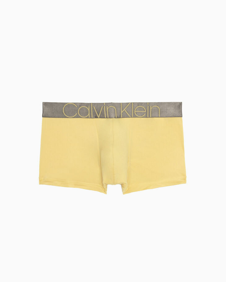 Calvin klein Men's ICON MICRO LOW RISE TRUNKS, Yellow - X