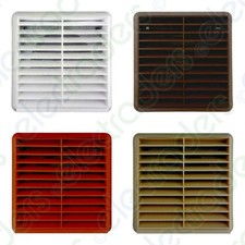 Vortice External Ventilation Grille - 5" 125mm - Brown White Sand or Terracotta