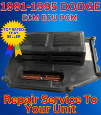 Dodge Ram Truck Gas Motor Ecm Ecu Pcm Engine Computer Repair Return 1993-1995 Dodge Ram Truck Gas Motor Ecm Ecu Pcm Engine Computer Repair Return 1993-1995