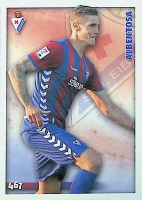 2014-15  Mundicromo Fichas la Liga SD Eibar Raul Albentosa Redal