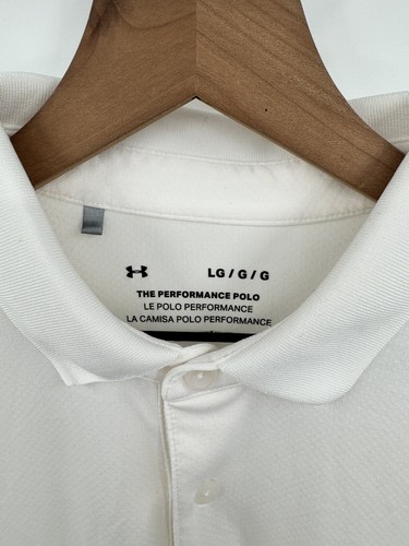 Under Armour Men’s The Performance Golf Polo Shirt AT&T Byron Nelson Size Large - Picture 4 of 5