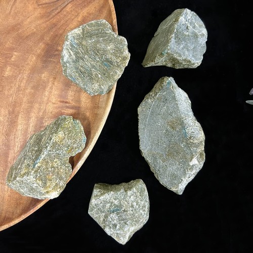Natural Crystal Labradorite Raw Stones Crystal Gemstone Reiki Vastu Meditation - Picture 22 of 35