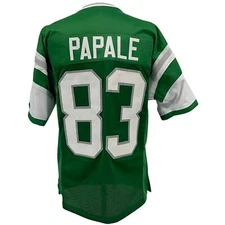 Vince Papale Jersey Green Philadelphia | S-5XL Unsigned Custom Sewn Stitched