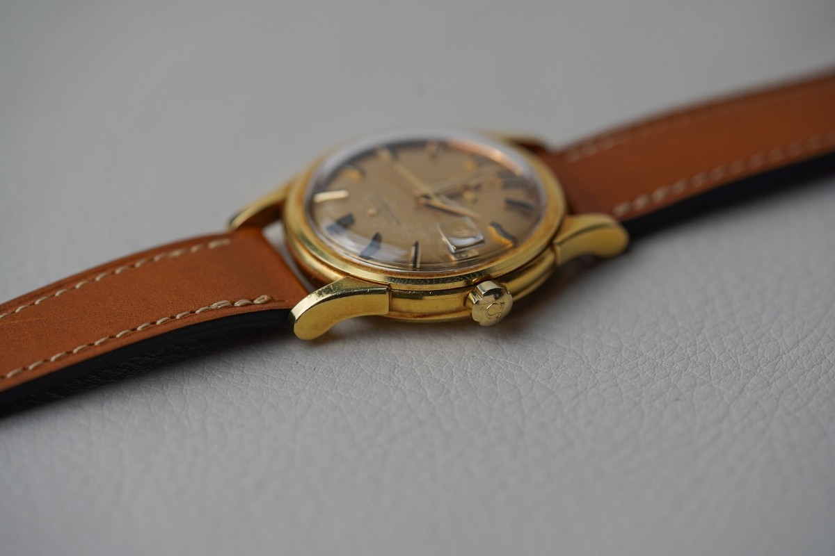 T51 OMEGA Constellation Calendar K18 腕時計 Omega Constellation Calendar Solid 18k Gold 2943/2954 Men's Watch