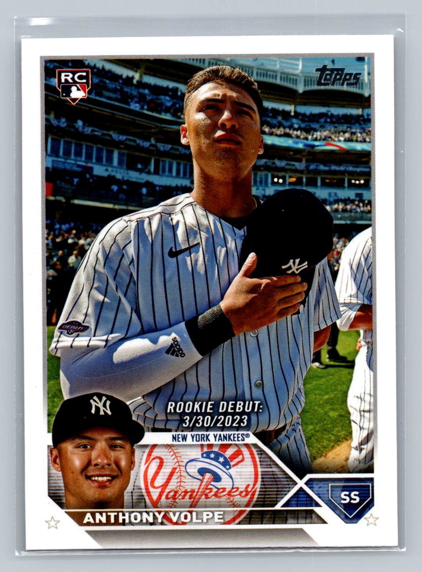 2023 Topps Update #US77 Anthony Volpe RC