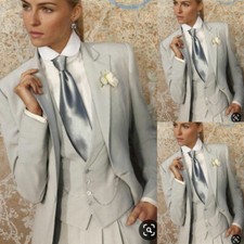 Women Blazer Vest Pants Suit Ladies Office Business Tuxedos Formal Wear Suits
