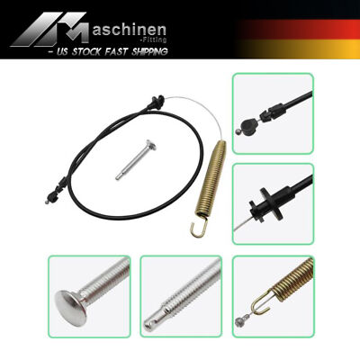 #ad 175067 Deck Engagement Cable with 169676 Bolt 42quot; Deck for Craftsman Husqvarna $12.88