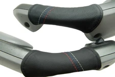 Door Handle Leather Synthetic Covers for BMW E46 99-04 M3 Type Stitch