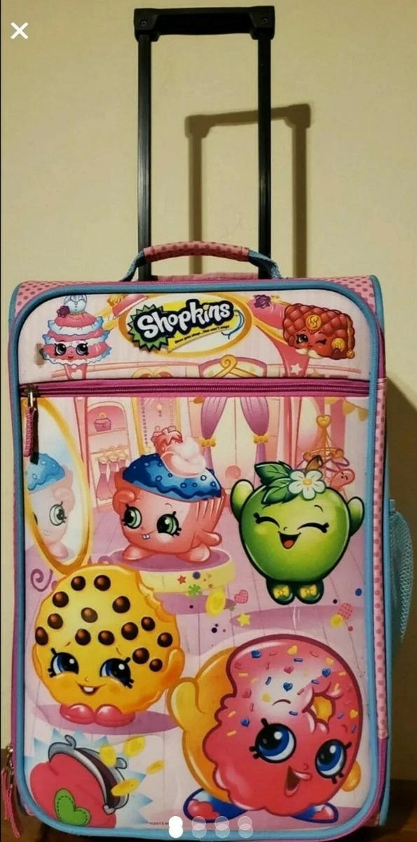 Shopkins Luggage Hand Carry Travel Suitcase..Used Just Once | eBay