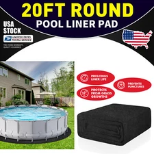 Shop Square 20-Ft Pool Liner Pad for above Ground Pools - Under Pool Padding NEW