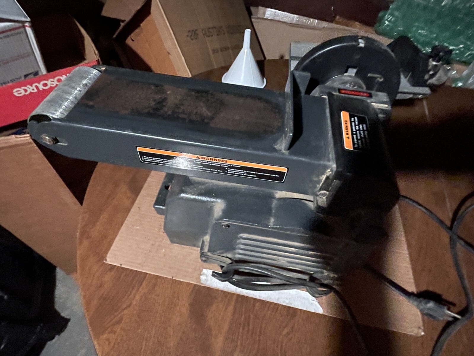 SEARS CRAFTSMAN 4" X 36” BELT / 6 in. DISC SANDER 2/3 HP 137.215360