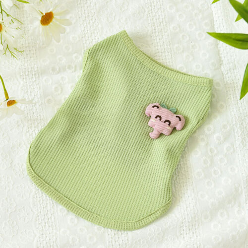 Cute Pet Dog Cat Clothes Summer Puppy T Shirt Clothing Small Dog Chihuahua Vest= - Picture 18 of 21