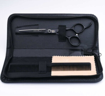 Miyagi Black Mamba handgefertigte japanische 6'' Friseurschere + Etui UVP 168,00 £