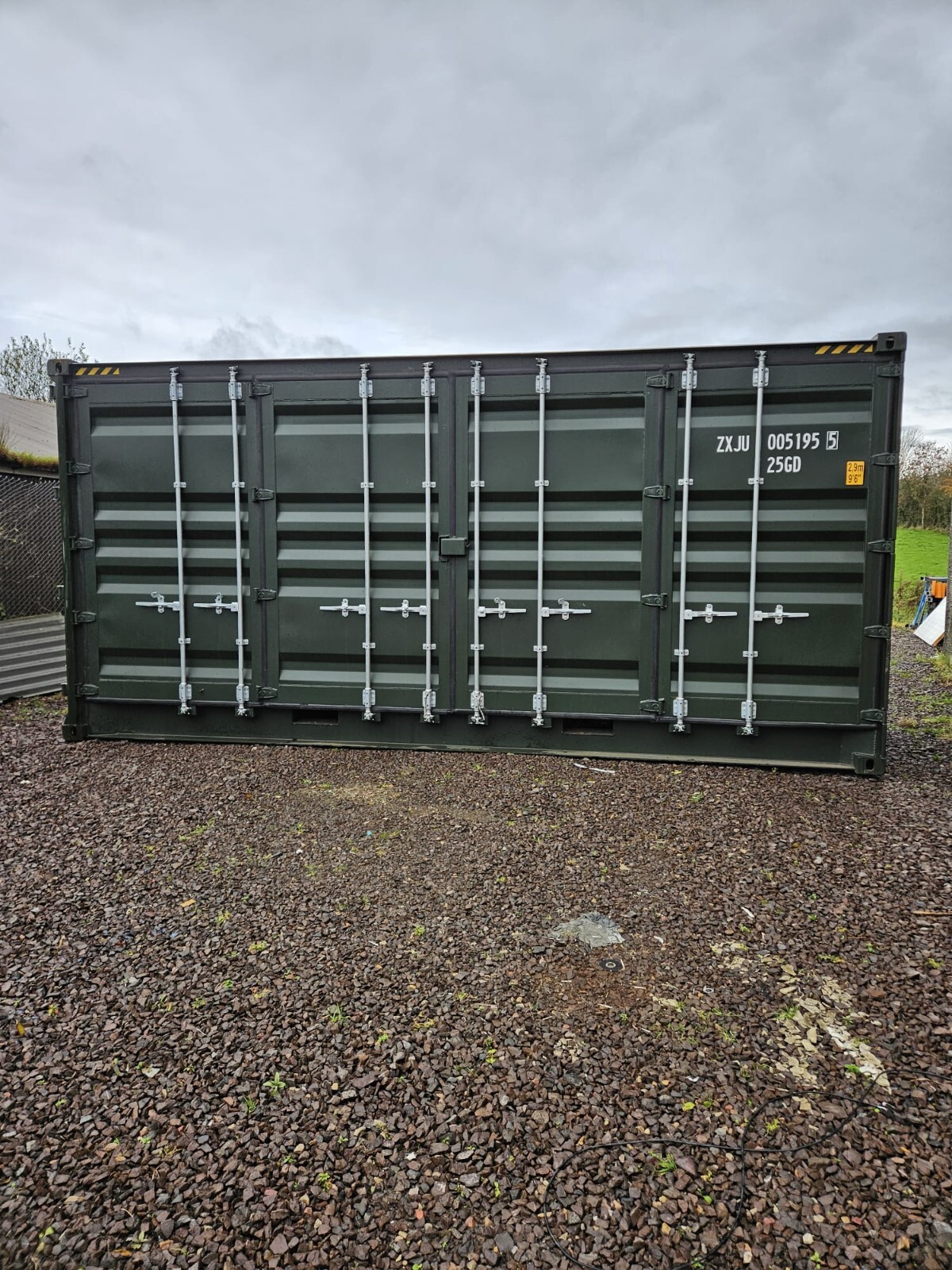 20ft Side Opening Shipping Container eBay