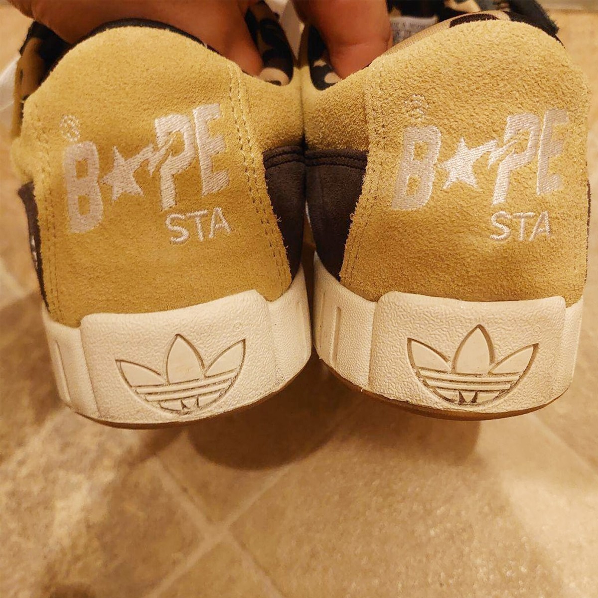 adidas ORIGINALS BAPE Collaboration 30th LWST SAND WHITE adidas ORIGINALS BAPE Collaboration 30th LWST SAND WHITE