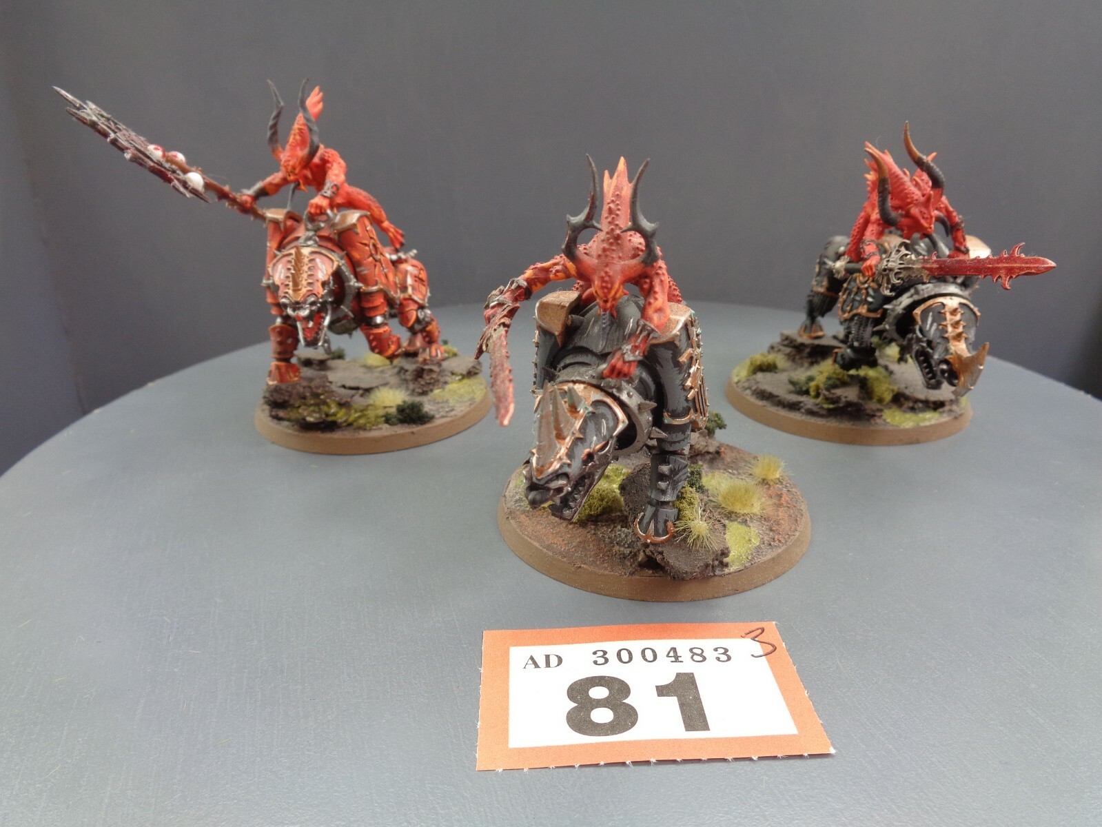 Warhammer Age of Sigmar 40,000 Daemons Of Chaos Bloodcrushers of Khorne 81 Warhammer Age of Sigmar 40,000 Daemons Of Chaos Bloodcrushers of Khorne 81