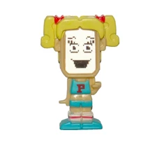 Pixel Chix Miss Sporty Roommate Friend Character Figure for Roomies House RARE