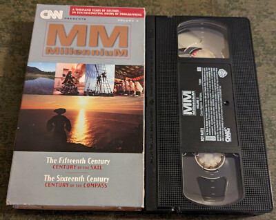 CNN Millennium Volume 3 : Episodes 5 and 6 - VHS tape - U.S Version