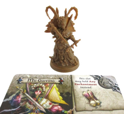 ZOMBICIDE: White Death Frozen Fortress MU GUIYING Mini & Card NEW!!
