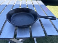 Vintage Lodge 3 Notch # 3 SK D Cast Iron Skillet 6" Made in USA