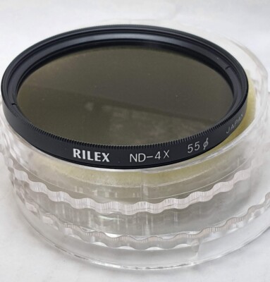 55mm Genuine RILEX ND4 ND 4 Lens filter 62 mm Neutral Density ND4X ND 4X JAPAN