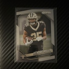 2025 Panini Prizm Kendre Miller #191 New Orleans Saints Football Card