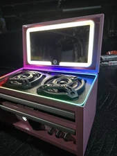 New Kobalt Mini Tool Box Bluetooth Speaker With Ambient Lighting An Fast Charger