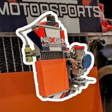 Junior, Senior, Rotax Engine Kart Radiator Cover  In Orange.