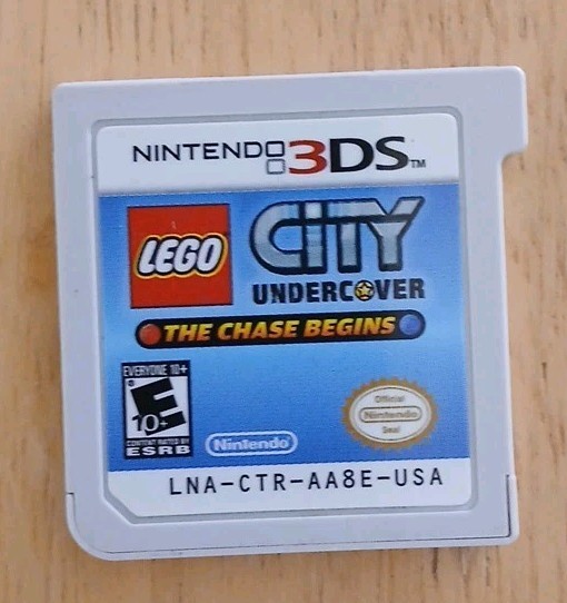 LEGO CITY UNDERCOVER: THE CHASE BEGINS Nintendo 3DS Cartridge TESTED 2013 NICE!!