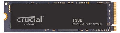 Micron Crucial T500 - SSD - 1 TB - intern - PCIe 4.0 (NVMe) D7