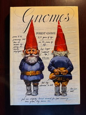 Vintage GNOMES by Huygen & Poortvliet 1977 1st Edition Hardcover/Dust Jacket VG