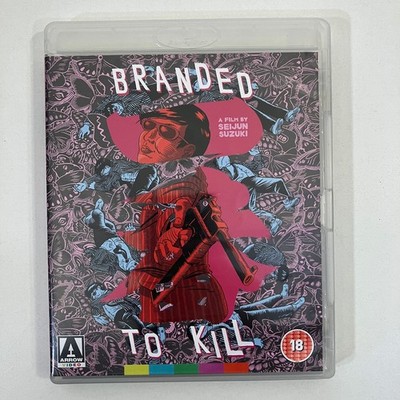Branded to Kill Blu Ray Hitman Thriller Region B Seijun Suzuki Koroshi no Rakuin