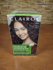 3 Pack Clairol Natural Instincts Demi-Permanent Hair Dye, 4RV Dark Burgundy
