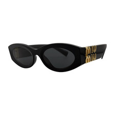 Miu Miu MU 11WS Black Sunglasses 54mm 21mm 135mm - 1AB-5S0