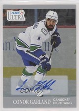 2021-22 Upper Deck Fleer Ultra 30th Anniversary Conor Garland #A-19 Auto u2v