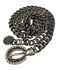 NO BRAND JEWELRY          Coin Top Chain Belt