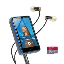 R1 HiFi MP3 Player with Bluetooth 5.1 Hi-Res Audio Certified DSD 256 Native T...