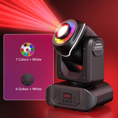 4X 150W LED Beam Moving Head Light Gobo RGBW DJ Disco Party Stage Spot Lighting