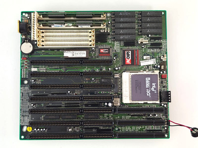 PCChips HSIN Tech M912 v1.7 486 Mainboard + Intel 486 DX2 66 MHz + 16 MB +...