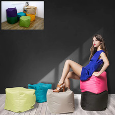 Waterproof Cube Bean Bag Seat Indoor/Outdoor Garden Cushion Furniture